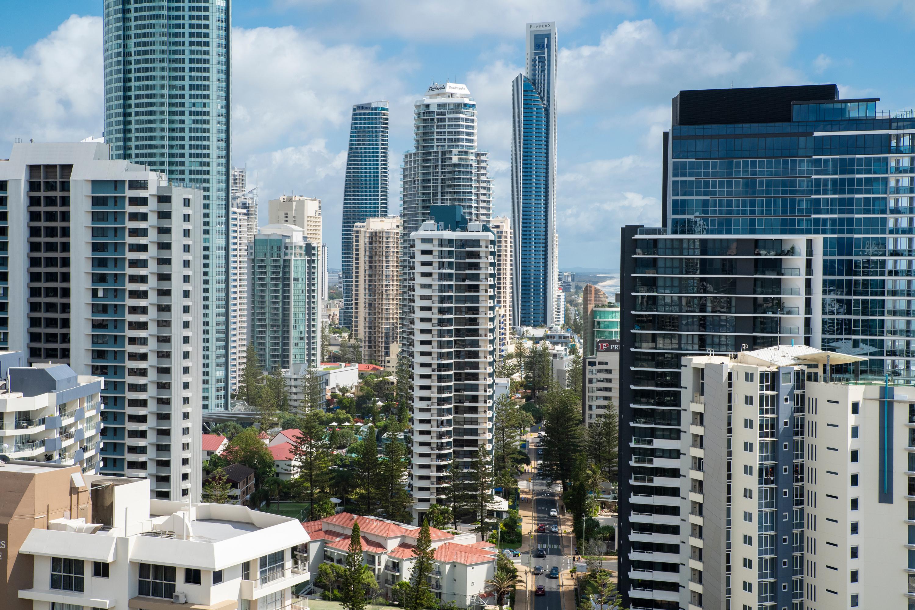 Breakfree Longbeach Resort Gold Coast Esterno foto